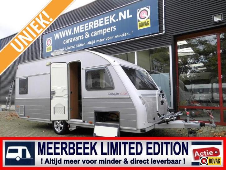 Kip Grey Line Special 47 TDB +E&P +MOVER +ISABELLA E, Caravans en Kamperen, Caravans, tot en met 4, 1000 - 1250 kg, Rondzit, Kip