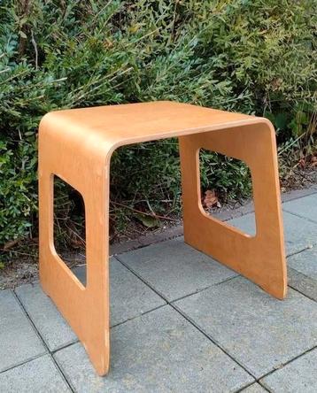 Vintage kruk Ikea Benjamin Folkestorp plywood Lisa Norinder  beschikbaar voor biedingen