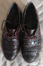 Leren herenschoenen maat 43, Ophalen of Verzenden, Gedragen, Bruin