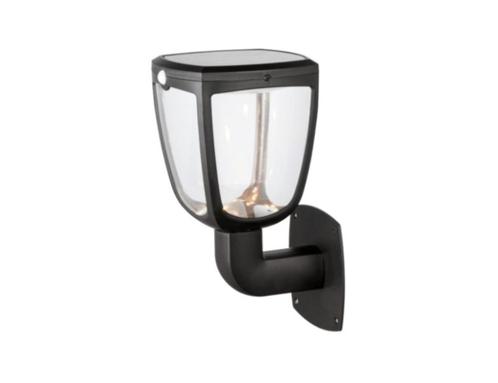 Buitenverlichting Wandlantaarn - Zonne-energie, Tuin en Terras, Buitenverlichting, Nieuw, Wandlamp, Aluminium, Zonne-energie, Licht-donker-sensor