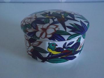 vintage sieraden doosje vogels lotusbloemen Yves Rocher 1980 beschikbaar voor biedingen