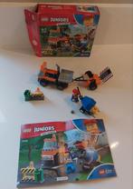 Lego Juniors City wegwerker 10750 met boekje doosje bakje, Ophalen of Verzenden, Zo goed als nieuw, Complete set, Lego