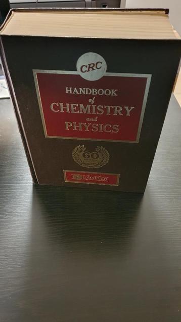 Handbook of Chemistry and Physics beschikbaar voor biedingen