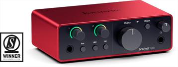 Focusrite Scarlett Solo 4th gen audio interface beschikbaar voor biedingen