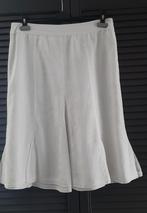 Gerry Weber wit linnen rok,leuke details.Mt.40/42.Als nieuw., Gerry Weber, Ophalen of Verzenden, Zo goed als nieuw, Wit