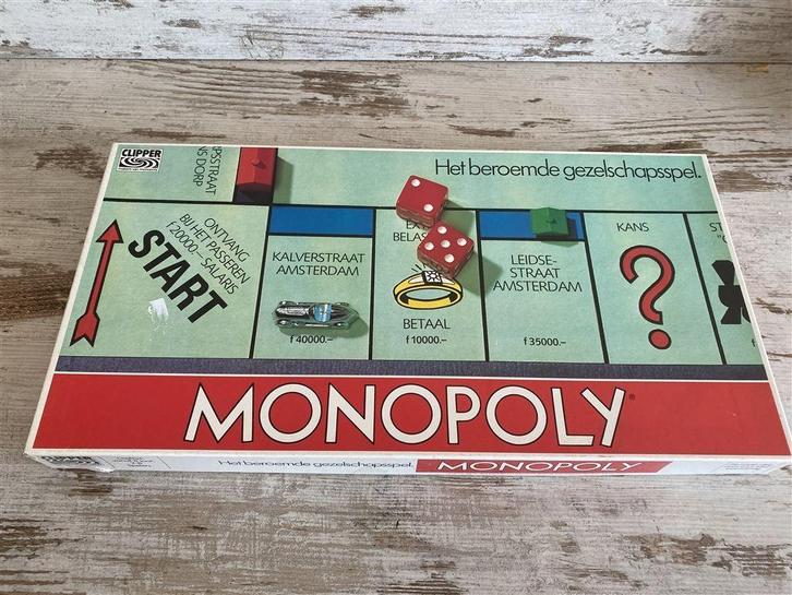 monopoly klassieke orginele versie [s895], Hobby en Vrije tijd, Gezelschapsspellen | Bordspellen, Zo goed als nieuw, Ophalen of Verzenden