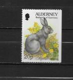 Alderney ( Guernsey )  dieren 1994 postfris konijn, Postzegels en Munten, Postzegels | Thematische zegels, Ophalen of Verzenden