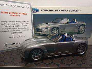 Ford Shelby Cobra Concept Autoart 1/18 beschikbaar voor biedingen