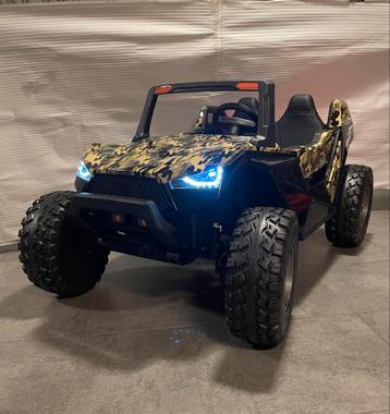 Mega  Kinder Buggy Camouflage - 24V, 15km/h, nieuw! beschikbaar voor biedingen