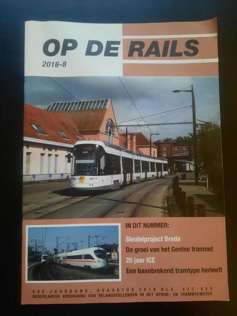 Op de Rails 2016-8, Ophalen of Verzenden, Zo goed als nieuw, Onbekend, Trein