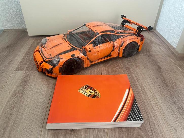 Lego technic porsche 911 gt3 rs 42056, Kinderen en Baby's, Speelgoed | Duplo en Lego, Zo goed als nieuw, Lego, Complete set, Ophalen of Verzenden