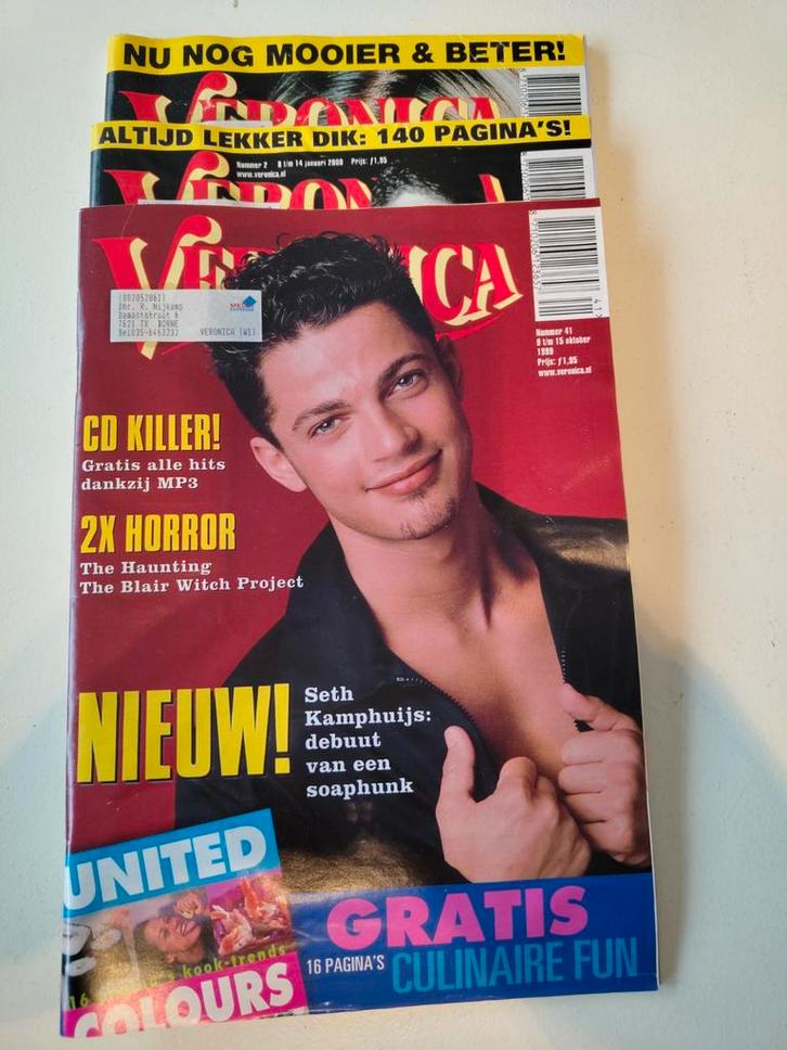Veronica Magazine Collectie - Jaren '90/2000, Boeken, Tijdschriften en Kranten, Gelezen, Muziek, Film of Tv, Ophalen of Verzenden