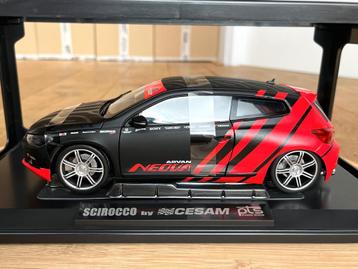 SUPERDEAL Volkswagen Scirocco 3 by Cesam 1:18 Norev VW ovp beschikbaar voor biedingen