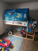 Hoogslaper ikea inclusief tent en matras., Kinderen en Baby's, Kinderkamer | Stapelbedden en Hoogslapers, Ophalen, Zo goed als nieuw