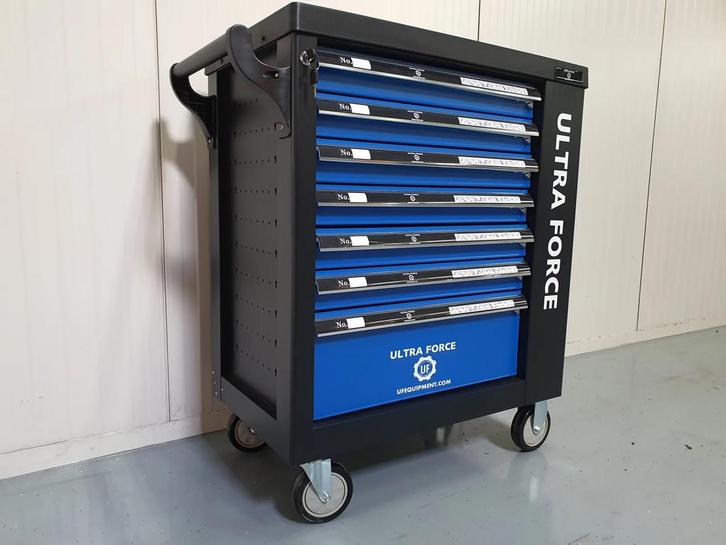 ULTRA FORCE Gereedschaps wagen volledig gevuld, Doe-het-zelf en Verbouw, Gereedschapskisten, Nieuw, Gevuld, Ophalen