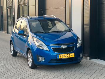 Chevrolet Spark 1.0 Bifuel 2010 Blauw Airco beschikbaar voor biedingen