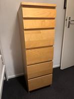 Ikea Malm ladekast met spiegel, Ophalen, Minder dan 50 cm, 5 laden of meer, 100 tot 150 cm