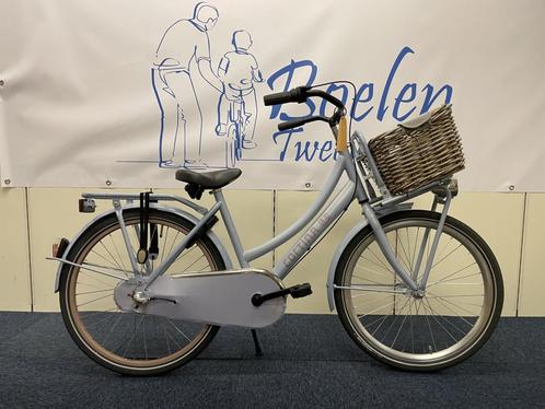 Cortina U4 24/42cm 3v Transportfiets Meisje Blauw metallic, Fietsen en Brommers, Fietsen | Meisjes, Zo goed als nieuw, 24 inch