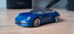 Matchbox Porsche Targa HVL00 - Blauw, Ophalen of Verzenden, Gebruikt, Auto