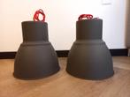 Ikea Hektar Hanglampen - Set van 2, Huis en Inrichting, Lampen | Hanglampen, Gebruikt, Ophalen of Verzenden, Metaal, Minder dan 50 cm