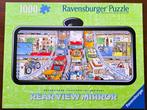 Puzzel Ravensburger, Rear vieuw mirror, Traffic Jam 1000 st., Ophalen, 500 t/m 1500 stukjes, Zo goed als nieuw, Legpuzzel