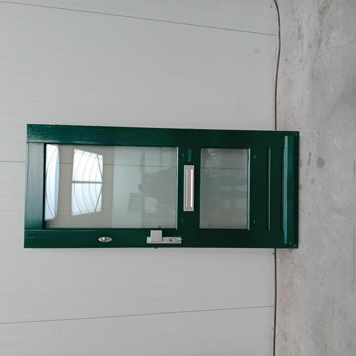 Voordeur, Doe-het-zelf en Verbouw, Deuren en Horren, Zo goed als nieuw, Buitendeur, 200 tot 215 cm, Glas, Ophalen