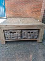 Mooie acacia houten salon tafel, Tuin en Terras, Ophalen, Zo goed als nieuw, Hout