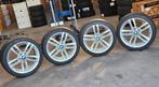 Nette 18" Orig.BMW 1 Serie Velgen+GOEDE Amerk Banden 5x120, Ophalen, 18 inch, Gebruikt, Banden en Velgen