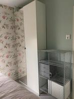 Ikea Pax kast met spiegel zgan, Kunststof, 200 cm of meer, Zo goed als nieuw, 25 tot 50 cm