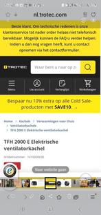 Elektrische  ventilatie kachel  nieuw €52 .99, Overige soorten, Elektrisch, Nieuw, Ophalen of Verzenden