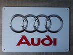 Audi 20x30 cm Reclamebord, Verzamelen, Merken en Reclamevoorwerpen, Ophalen of Verzenden, Nieuw, Reclamebord