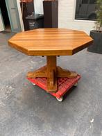Massieve tafel 8 hoekig, Ophalen