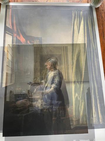 Vermeer poster / Merit de Jong / Matter of Material beschikbaar voor biedingen