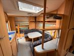 TEC 560 Travel king met stapelbed, Caravans en Kamperen, T.E.C., Dwars-stapelbed, 7 tot 8 meter, Treinzit