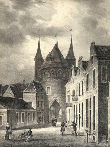 Litho Binnen Apoort Groningen, 1832 beschikbaar voor biedingen