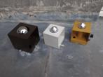 3 x Phillips lamp NWS 65 Kubus cube vintage retro lamp spot, Ophalen of Verzenden, Huis en Inrichting
