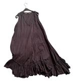 Cora Kemperman Zwarte Jurk met Ruches, Kleding | Dames, Zwart, Maat 46/48 (XL) of groter, Ophalen of Verzenden, Onder de knie