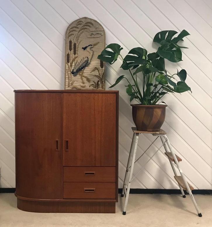 Vintage Design Formule Kempkes kast jaren ’60, Huis en Inrichting, Kasten | Dressoirs, Zo goed als nieuw, 50 tot 100 cm, 25 tot 50 cm