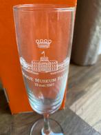 Zeldzaam gegraveerd glas Soestdijk en kaart opening 1987, Verzamelen, Koninklijk Huis en Royalty, Ophalen of Verzenden, Zo goed als nieuw