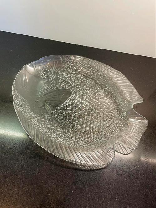 ARCOROC FRANCE 1970’s Vis Serveer Schaal, Huis en Inrichting, Woonaccessoires | Schalen en Manden, Zo goed als nieuw, Schaal, Overige vormen