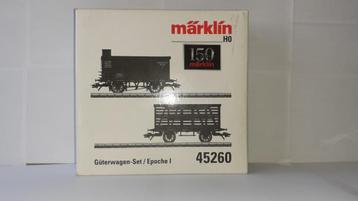 Marklin 45260 K.Bay.Sts.B.-set goederenwagens beschikbaar voor biedingen