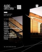 2 kaartjes Audio Obscura Innervisions zaterdag 25 oktober, Twee personen