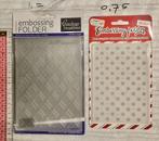 Embossing folders nw, Ophalen of Verzenden, Nieuw, Overige thema's, Pons of Mal