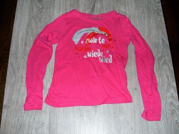 Sinterklaas shirt / Sint trui / Longsleeve maat 122  beschikbaar voor biedingen