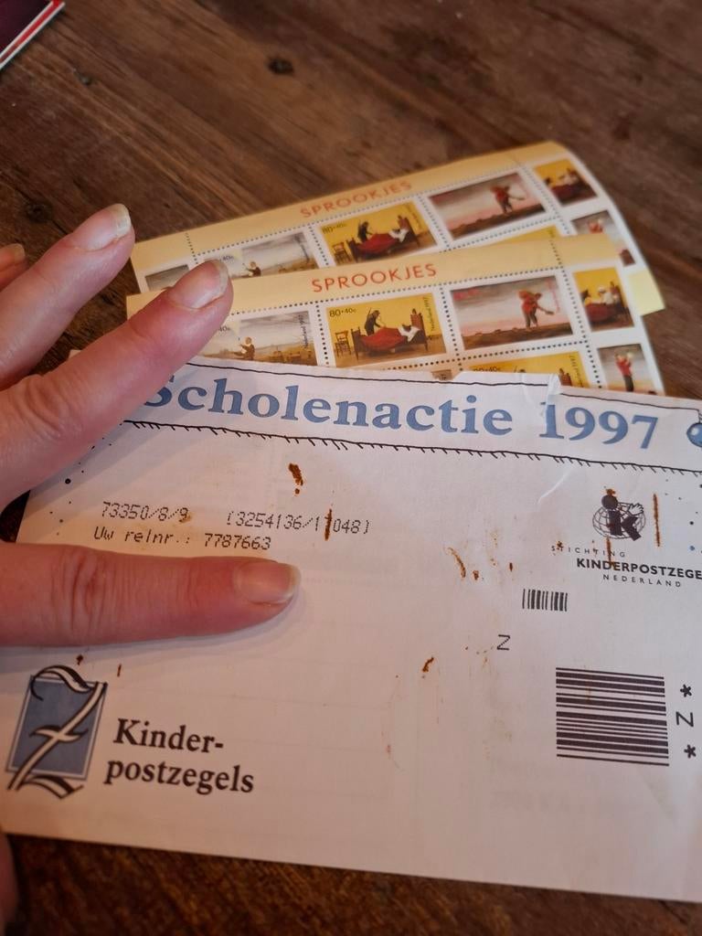 Kinderpostzegels Scholenactie 1997, Ophalen of Verzenden, Na 1940, Postfris