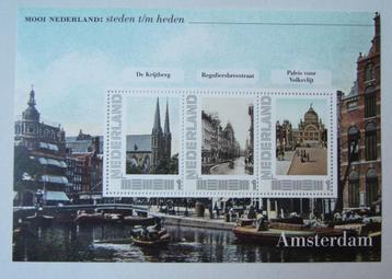 Frankeergeldig 3x1,31 amsterdam postfris Blok vel postzegel beschikbaar voor biedingen
