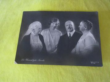 antieke ansichtkaart koninklijk huis beschikbaar voor biedingen