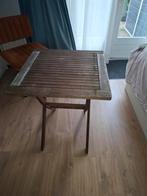 Houten tuintafel - Vierkant, Tuin en Terras, Tuintafels, Ophalen, Gebruikt, Vierkant, Hout