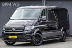 Volkswagen Crafter L3H2 | 177Pk Aut. | Dubbele Cabine | Nieu, Auto's, Bestelauto's, 12 maanden, Stof, Gebruikt, Zwart