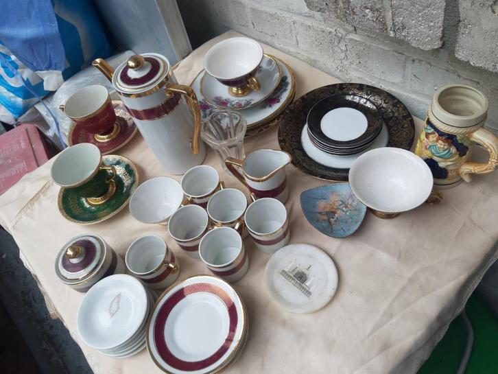 60-Delige Serviesgoed – porselein, Mosa, o.a. Mosa en Winter, Huis en Inrichting, Keuken | Servies, Zo goed als nieuw, Compleet servies